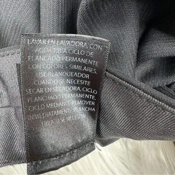 Kenneth Cole Reaction Men’s Black Striped Pleated Relaxed Career‎ Pants W40/L30 - Picture 8 of 13